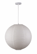 Lampa ryżowa \'Lycka\' - Biała 40cm