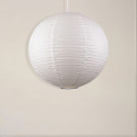Lampa ryżowa \'Lycka\' - Biała 50cm