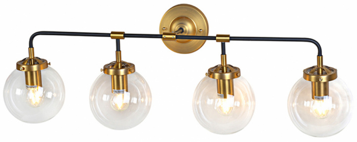 Lampa ścienna \'Bright\' X4 - Mosiężna w grupie Oświetlenie / Lampy / Lampy sufitowe w Reforma (LOFT208W-4)