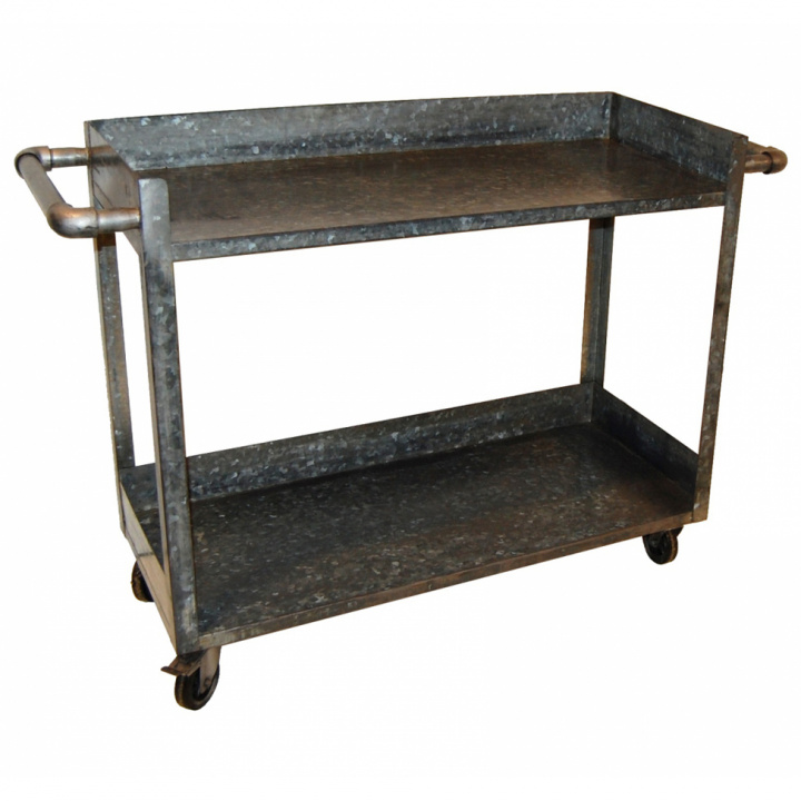 Stolik na kółkach \'Marcy\' - Żelazo w grupie Meble / Stoły / Wózki serwisowe i stoliki na kółkach w Reforma (M07041)