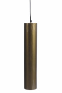 Lampa sufitowa \'Jonah\' Cylinder L - Mosiądz antyczny