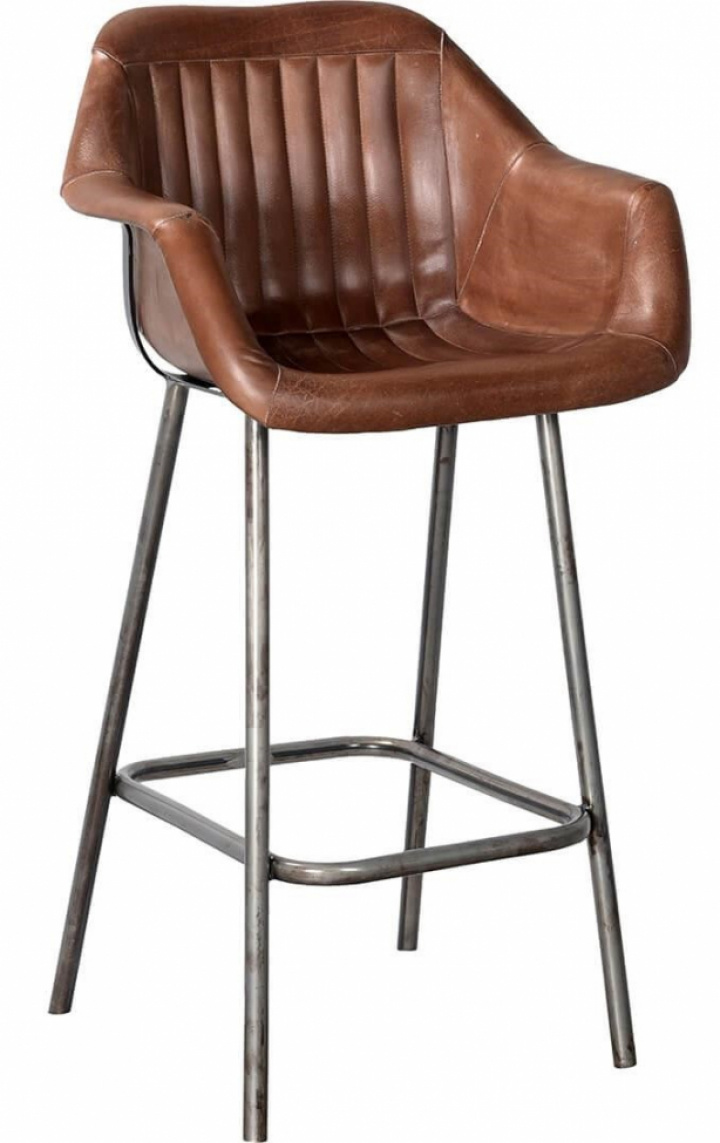 Hoker \'Icon\' - Skóra w grupie Meble / Meble do siedzenia / Hokery w Reforma (M11109)