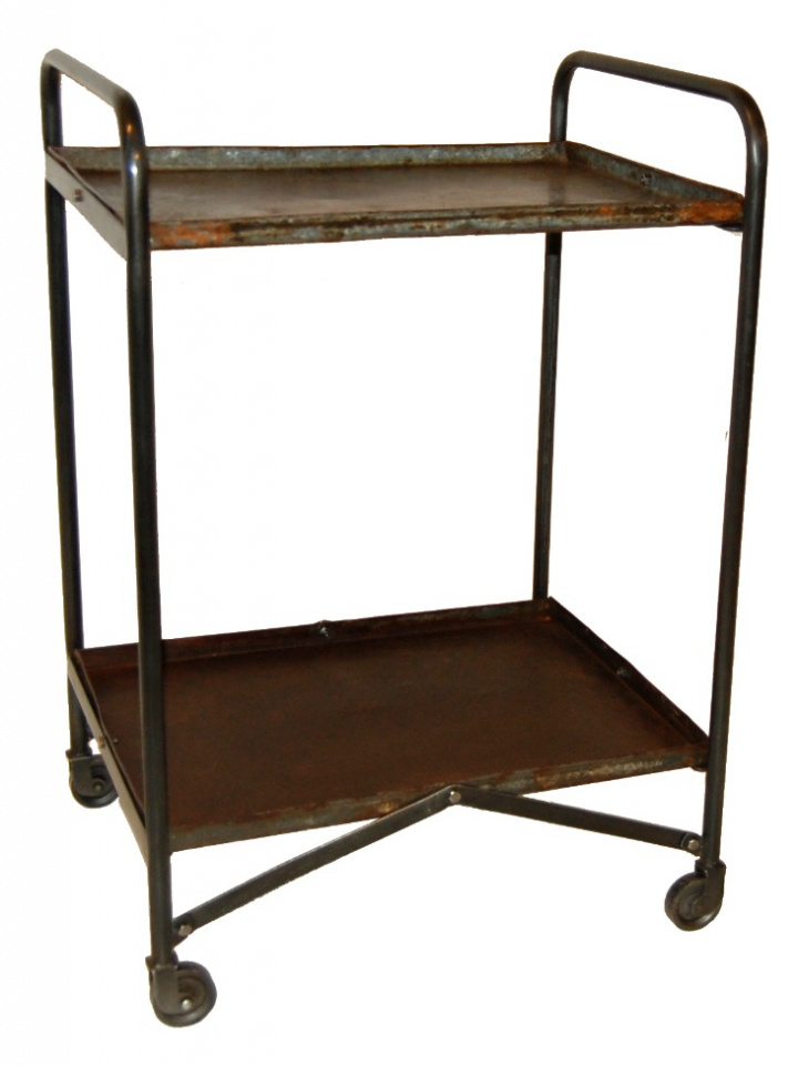 Wózek vintage \'Eton\' - Żelazo w grupie Meble / Stoły / Wózki serwisowe i stoliki na kółkach w Reforma (M16129)