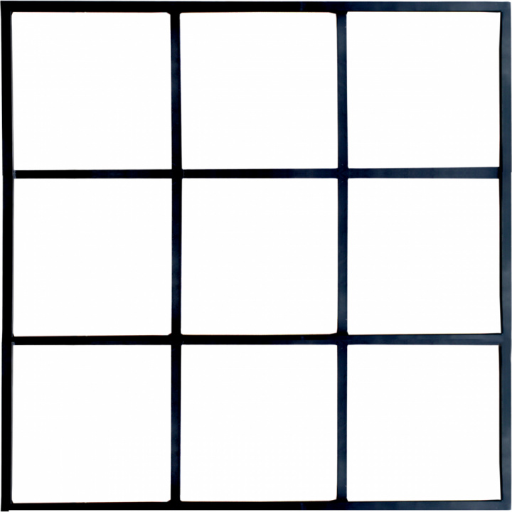 Ściana przemysłowa \'Nowy Jork\' S - Czarne w grupie Wystrój / Dekoracja / Inne inne dekoracje w Reforma (M16509)