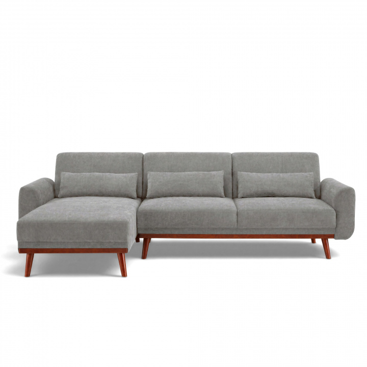 Sofa z funkcją spania \'Texas\' - Jasnoszary w grupie Meble / Sofy / Sofy z funkcją spania w Reforma (MLM-502580-lightgrey)
