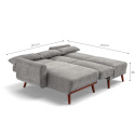 Sofa z funkcją spania \'Texas\' - Jasnoszary