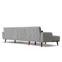 Sofa z funkcją spania \'Texas\' - Jasnoszary
