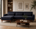 Sofa z funkcją spania \'Texas\' - Ciemnoszary