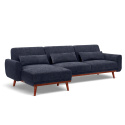 Sofa z funkcją spania \'Texas\' - Ciemnoszary