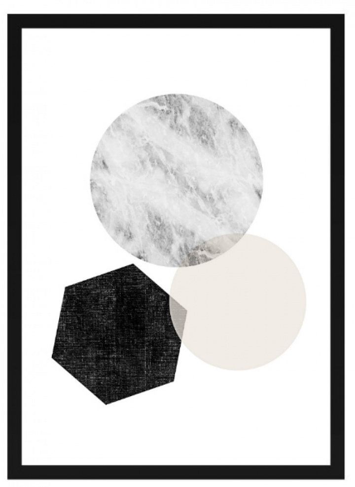 Plakat - \'Geometria x3\' w grupie Wystrój / Dekoracja / Obrazy i plakaty w Reforma (Poster_geometriskx3)