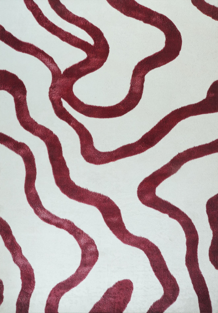 Dywan \'Heloria\' - Czerwono-Biały w grupie Wystrój / Dywany w Reforma (RG01-46)