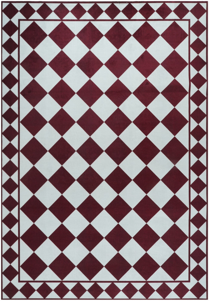 Dywan \'Crestina\' - Czerwony/Biały w grupie Dywany w Reforma (RG01-55)