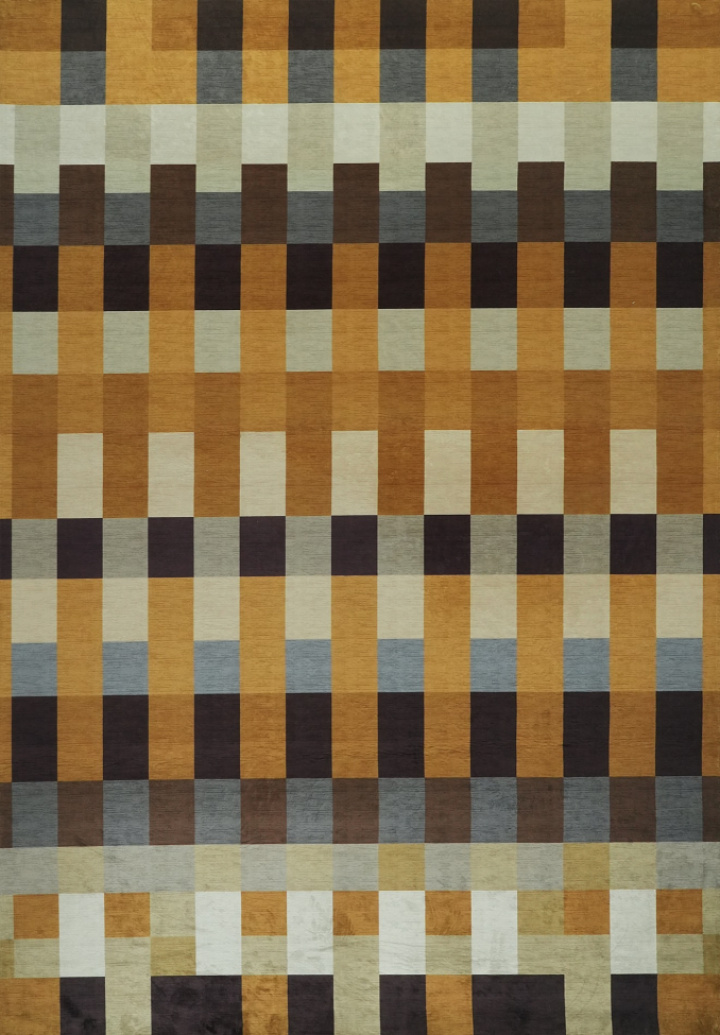 Dywan \'Markelo\' - Żółty/Wielokolorowy w grupie Wystrój / Dywany w Reforma (RG01-59)