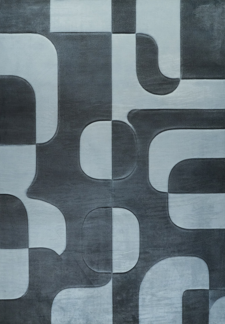 Dywan \'Merano\' - Czarny/Szary w grupie Wystrój / Dywany w Reforma (RG01-62)