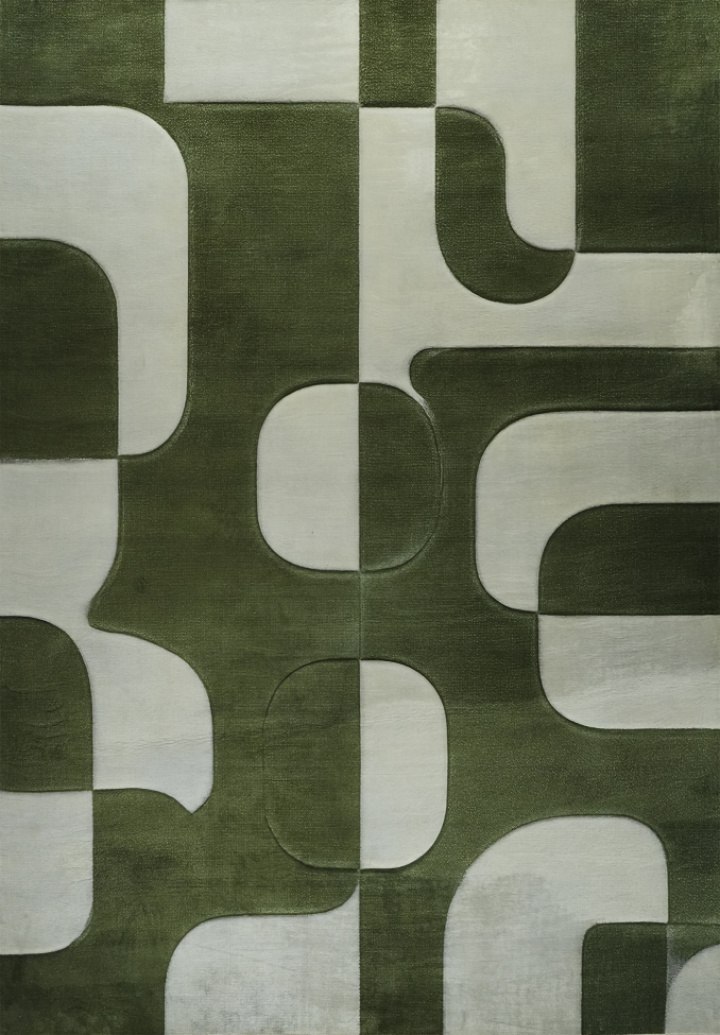 Dywan \'Merano\' - Zielono-Beżowy w grupie Wystrój / Dywany w Reforma (RG01-63)