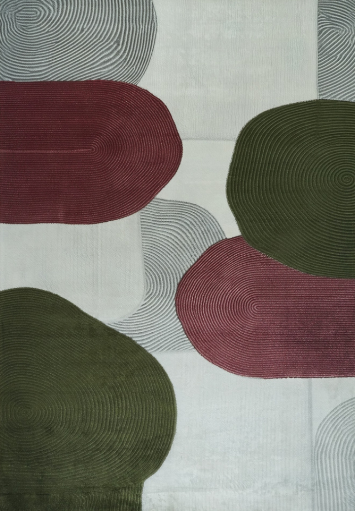 Dywan \'Arvella\' - Czerwony/Zielony w grupie Wystrój / Dywany w Reforma (RG01-65)