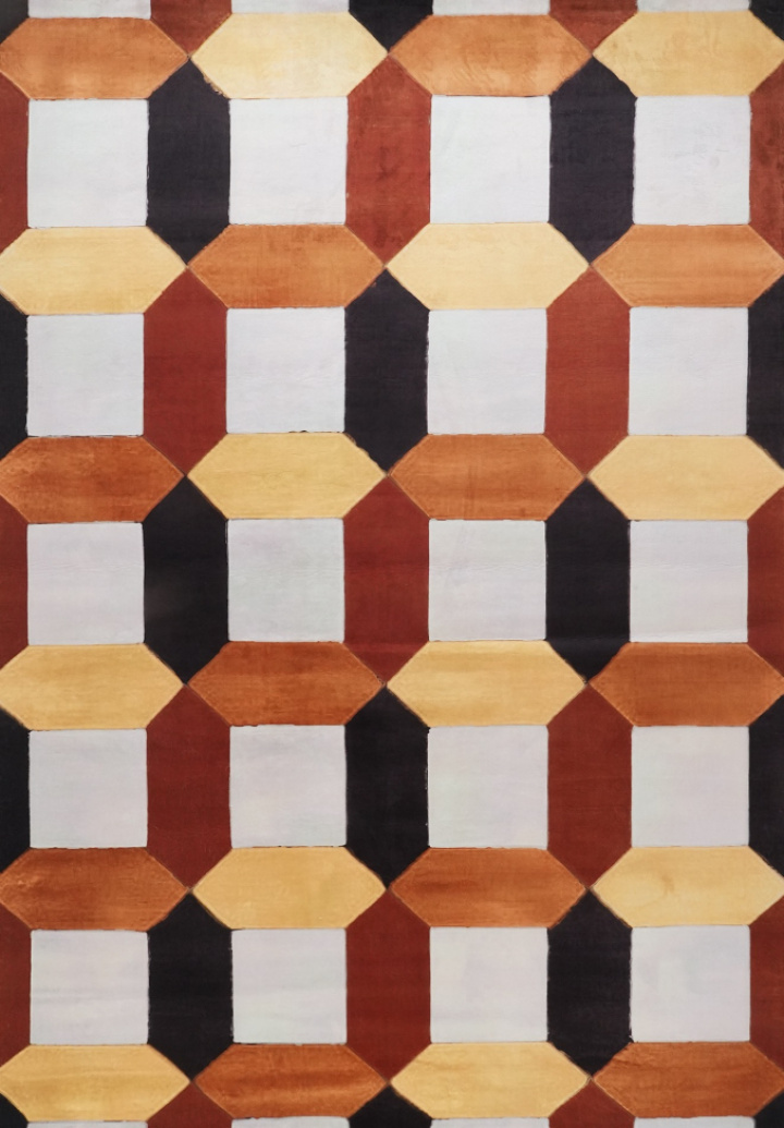 Dywan \'Oralia\' - Biały/Wielokolorowy w grupie Wystrój / Dywany w Reforma (RG01-855)