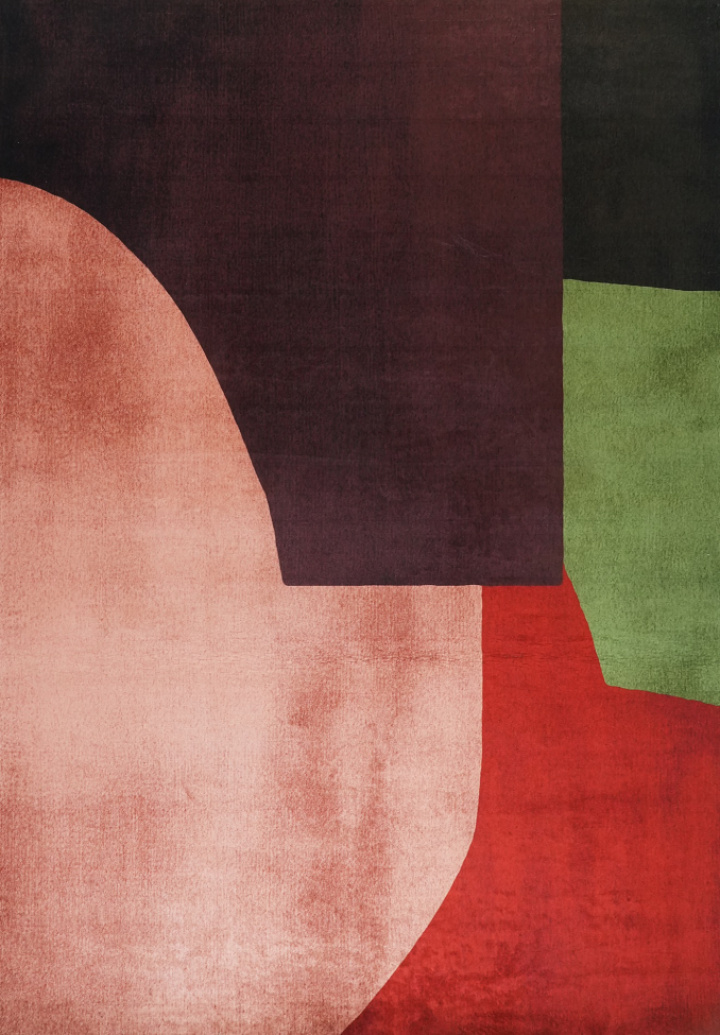 Dywan \'Savelle\' - Czerwony/Wielokolorowy w grupie Wystrój / Dywany w Reforma (RG01-95)