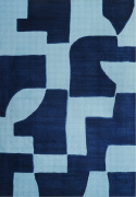 Dywan \'Velenna\' 160x230 cm - Niebieska