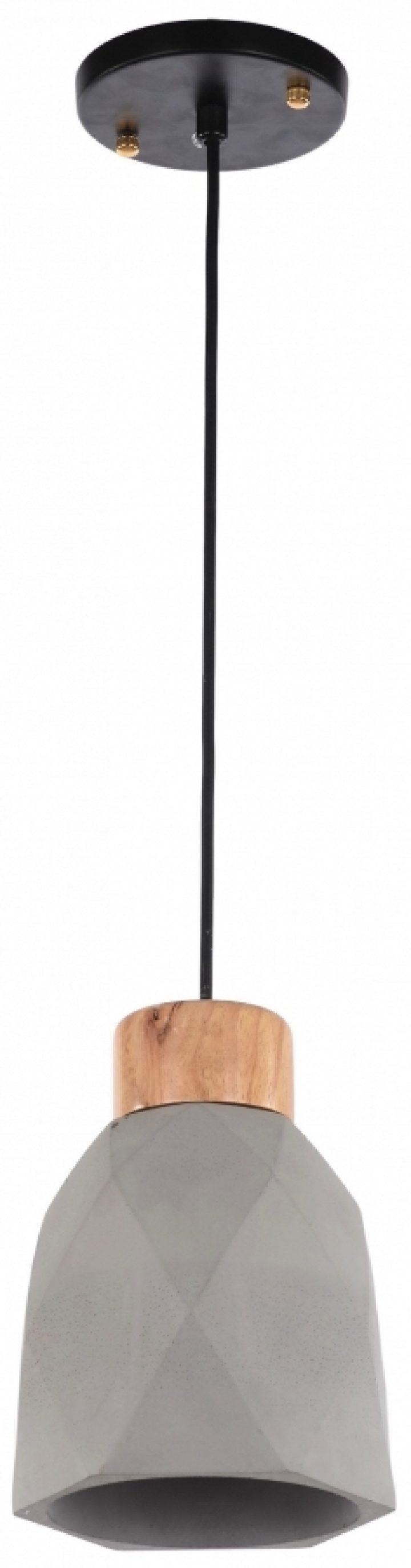 Lampa sufitowa \'Mika\' - Drewno/Cement w grupie Oświetlenie / Lampy / Lampy sufitowe w Reforma (RH187-concrete)