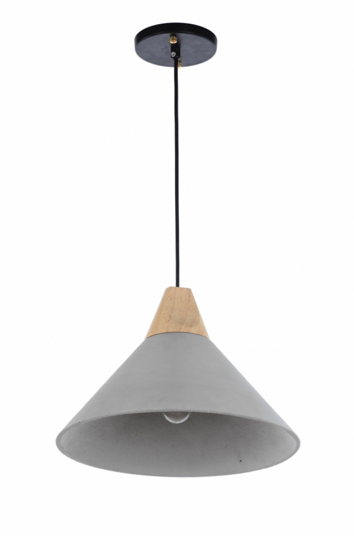 Lampa sufitowa \'Morris\' - Drewno/Cement w grupie Oświetlenie / Lampy / Lampy sufitowe w Reforma (RH190)