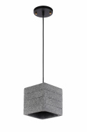 Lampa sufitowa \'Stone Cube\' - Cement