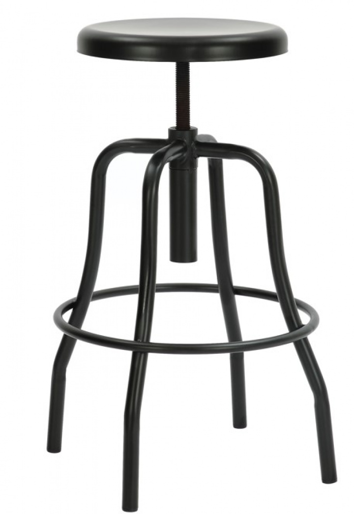 Hoker \'Forshaga\' - Czarny w grupie Meble / Meble do siedzenia / Hokery w Reforma (RS-02-M-black)