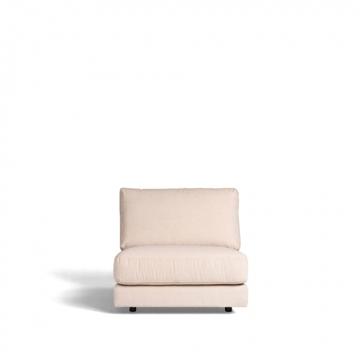 Moduł \'Messina\' 93x110cm - Kość słoniowa w grupie Meble / Sofy / Sofy modułowe w Reforma (Rio-1-Fortis01)