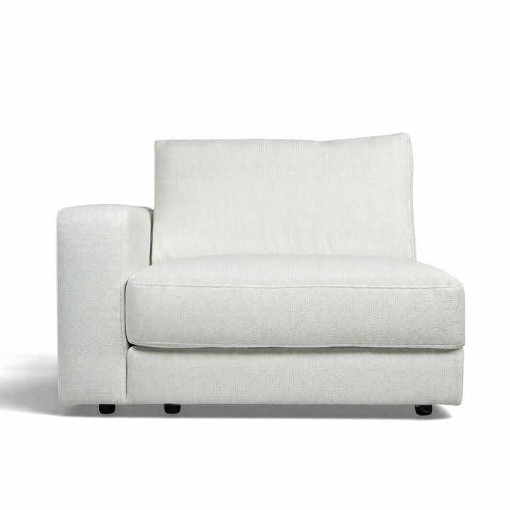 Moduł \'Messina\' 104x110cm - Biały w grupie Meble / Sofy / Sofy modułowe w Reforma (Rio-1-left-Grace01)