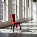 Krzesło \'Montmartre\' - Czerwony lakierowany