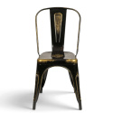 Krzesło \'Montmartre\' - Vintage czarny/antyk