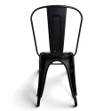Krzesło \'Montmartre\' - Vintage czarny