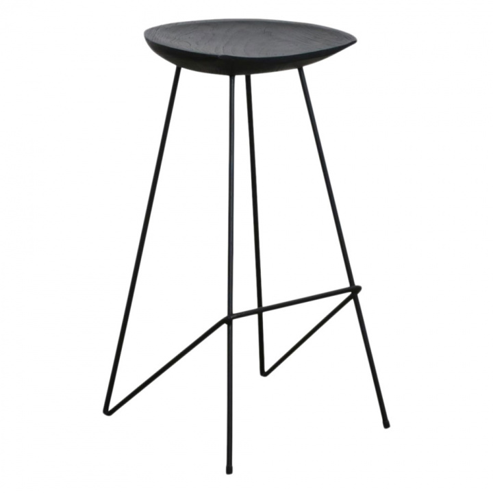 Pufa \'Teak\' 77cm - Czarny w grupie Meble / Meble do siedzenia / Stołki w Reforma (STLO00035B)