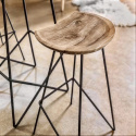 Pufa \'Teak\' 77cm - Naur