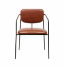 Fotel z podłokietnikami \'Ebba\' - Brązowy