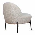 Fotel \'Gori\' - Biały/Teddy