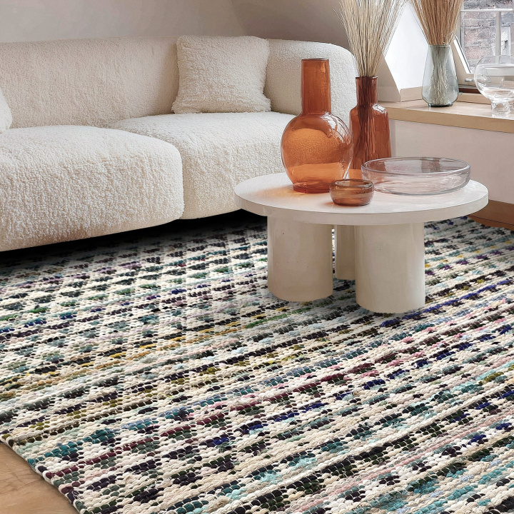 Dywan \'Lindby\' - Multi/niebieski w grupie Dywany / Woven rugs w Reforma (V1006)
