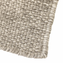 Dywan wełniany \'Dhurry\' 200x290cm - Szary