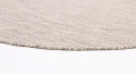 Okrągły dywan \'Dhurry\' 160cm - Beżowy