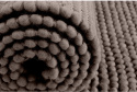 Dywan wełniany \'Avafors Wool Bubble\' 240x240cm - Brązowy