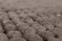 Dywan wełniany \'Avafors Wool Bubble\' 240x240cm - Brązowy