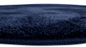 Okrągły dywan \'Aranga Super Soft\' 160cm - Ciemnoniebieski