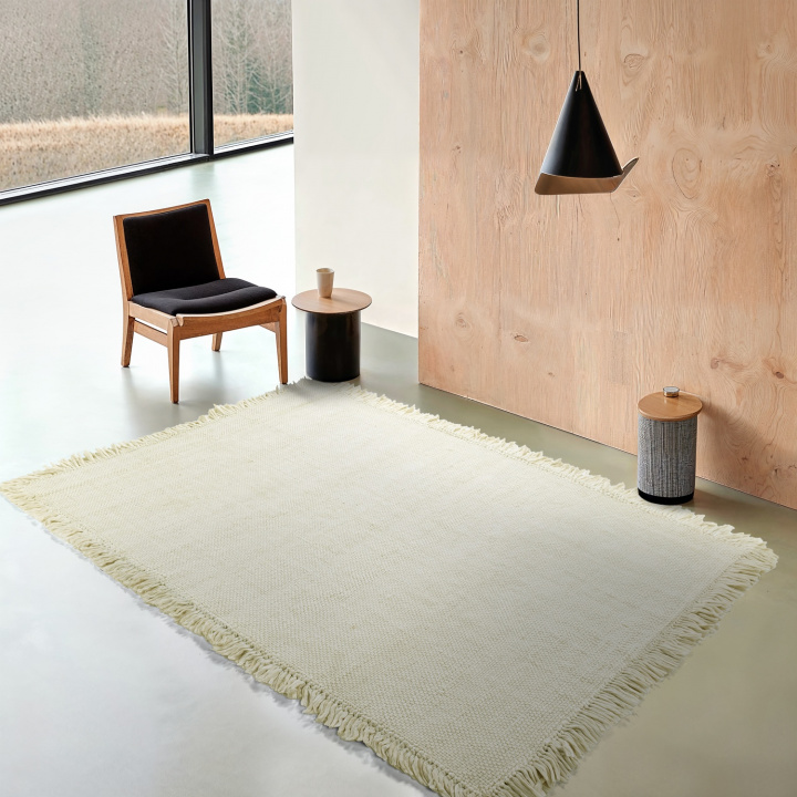 Dywan wełniany \'Dalita\' - biały w grupie Dywany / Woven rugs w Reforma (V101986)