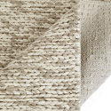 Dywan wełniany „Talvia Braided Wool” – naturalny