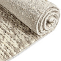 Dywan wełniany „Talvia Braided Wool” – naturalny