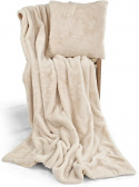 Narzuta \'Aranga Super Soft Throw” 130x170cm – beżowa