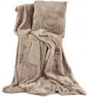 Narzuta \'Aranga Super Soft Throw” 130x170cm – brązowa