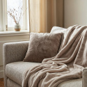Poszewka na poduszkę \'Aranga Super Soft\' 45x45cm - Brązowa