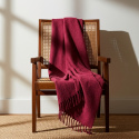Krata \'Samantha\' 130x170cm - Ciemnoczerwona