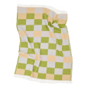 Krata \'Audrey Check\' 130x170cm - Beż/Zielony/Fioletowy